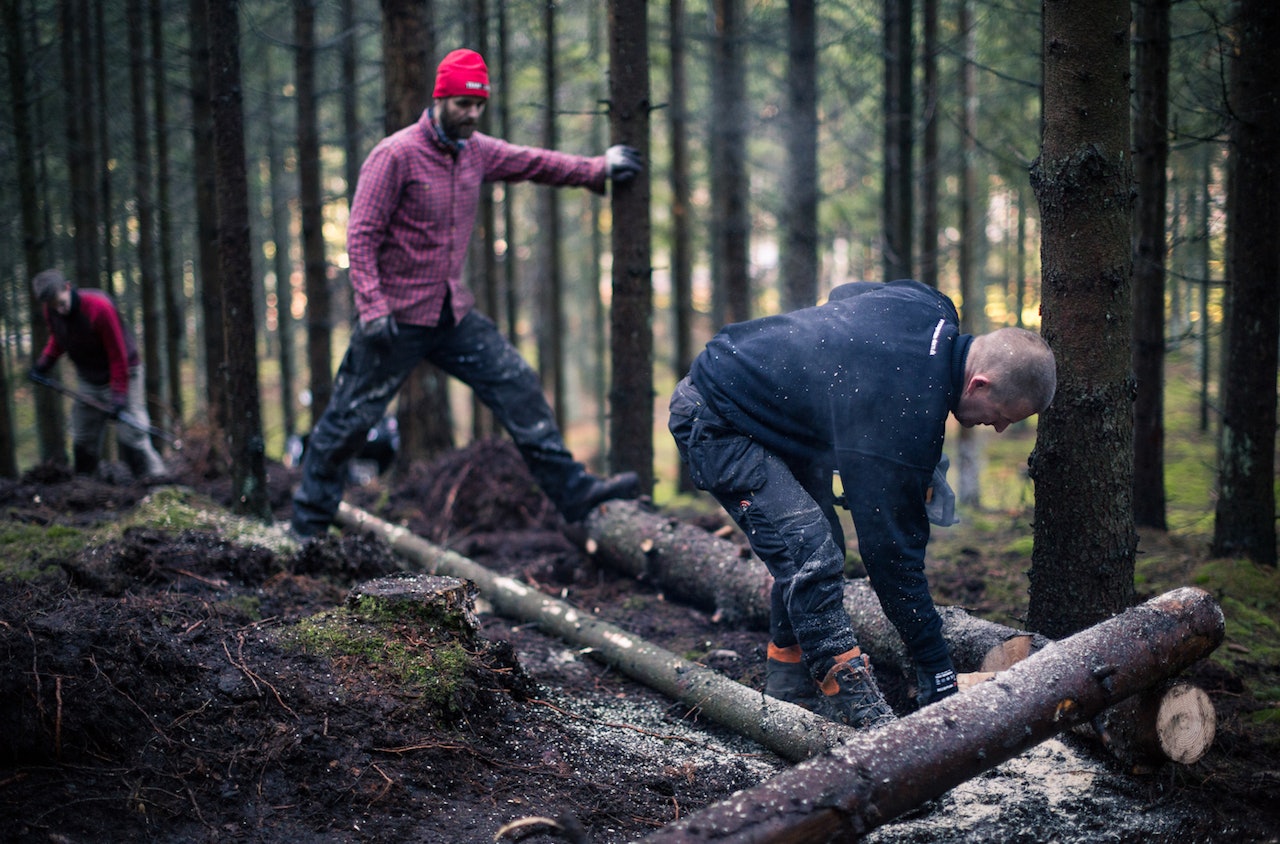 Silkeborg Sti- og Sporbyggerlaug bygger milevis med fete sykkelstier. Det skaper fred mellom brukergruppene. Foto: Mikael Bech Silkeborg Sti- og Sporbyggerlaug bygger milevis med fete sykkelstier. Det skaper fred mellom brukergruppene. Foto: Mikael Bech