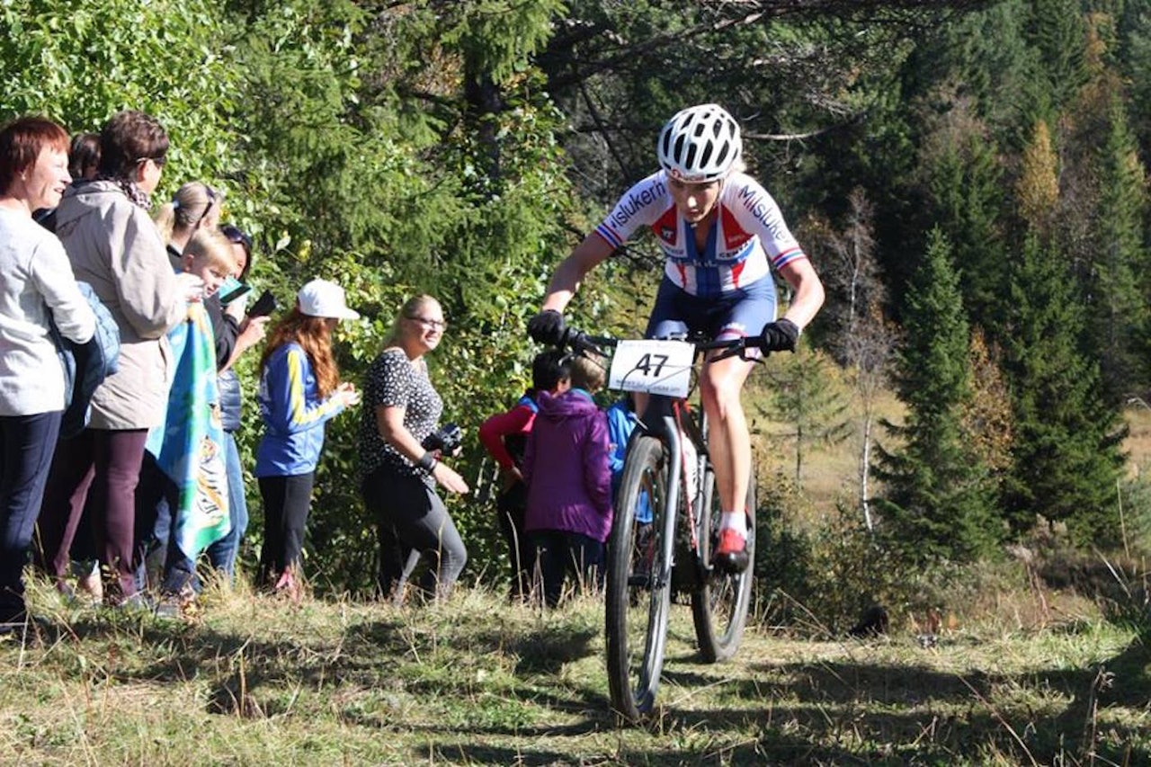 Jeanette Persson vant Lygna Opp og fikk revansj fra i fjor og slo fjorårsvinner Emily Benham med 10 sekunders margin. Foto: Arrangøren Jeanette Persson vant Lygna Opp og fikk revansj fra i fjor og slo fjorårsvinner Emily Benham med 10 sekunders margin. Foto: Arrangøren