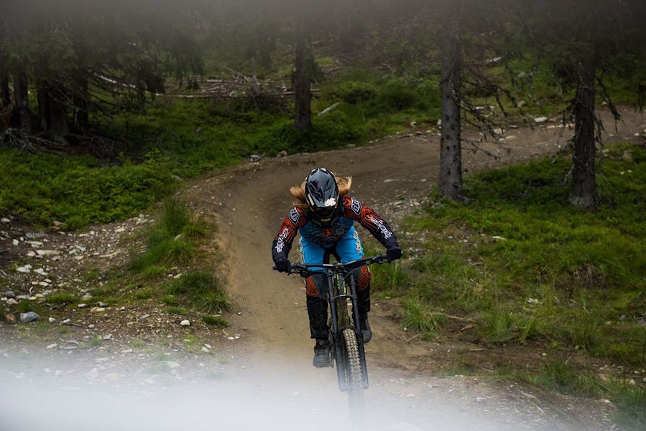 Selv om fjelletappene må kuttes i år, lover arrangøren fartsetapper i Bike Parken som skal være en finale verdig. Foto: Gisle Johnsen