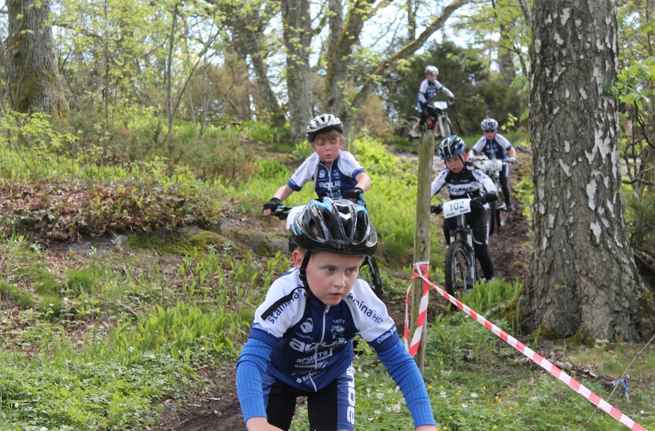 Det var ingenting å si på innsatsen under første ritt i Sparebank1 Terreng Cup i Larvik. Foto: Nanset IF Sykkel Det var ingenting å si på innsatsen under første ritt i Sparebank1 Terreng Cup i Larvik. Foto: Nanset IF Sykkel