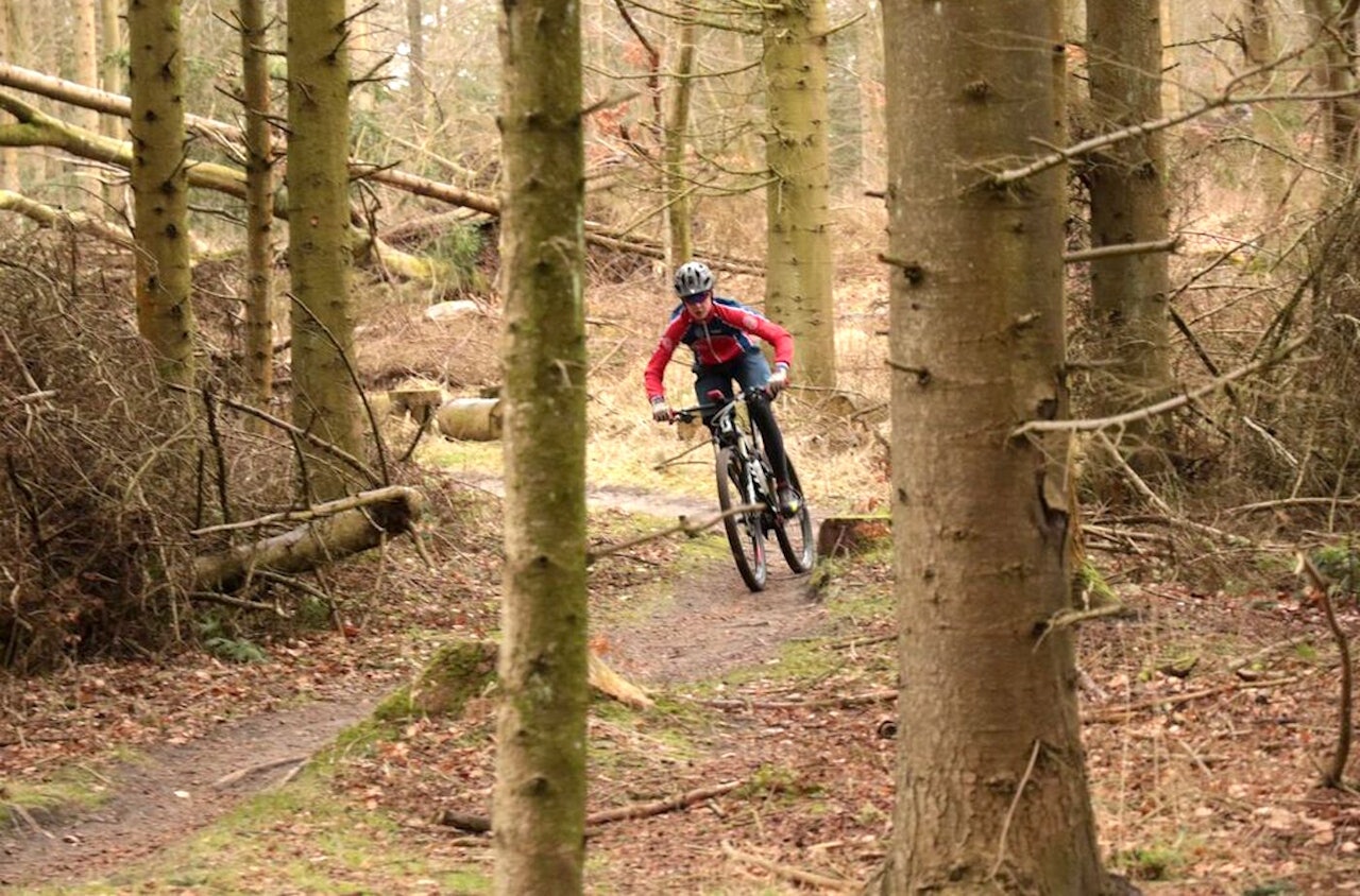 Slettestrand har alt: fra teknisk terreng til intervall og langkjøringsmuligheter. Foto: SK Rye Slettestrand har alt: fra teknisk terreng til intervall og langkjøringsmuligheter. Foto: SK Rye