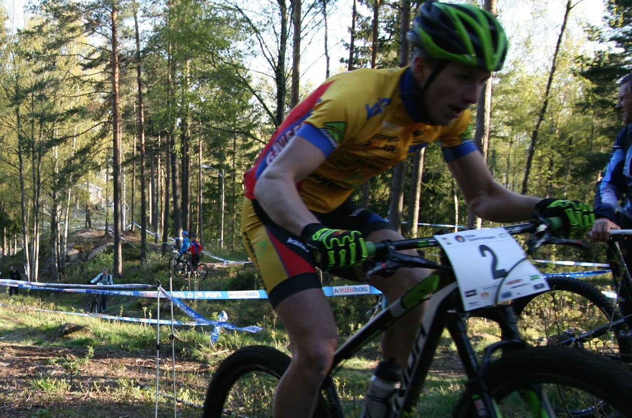 Svenske Emil Linde vant alle tre rittene i UCI-etapperittet på Langsetløkka i helga, som også fungerte som Norgescup 3, 4 og 5. Foto: SK Rye Svenske Emil Linde vant alle tre rittene i UCI-etapperittet på Langsetløkka i helga, som også fungerte som Norgescup 3, 4 og 5. Foto: SK Rye