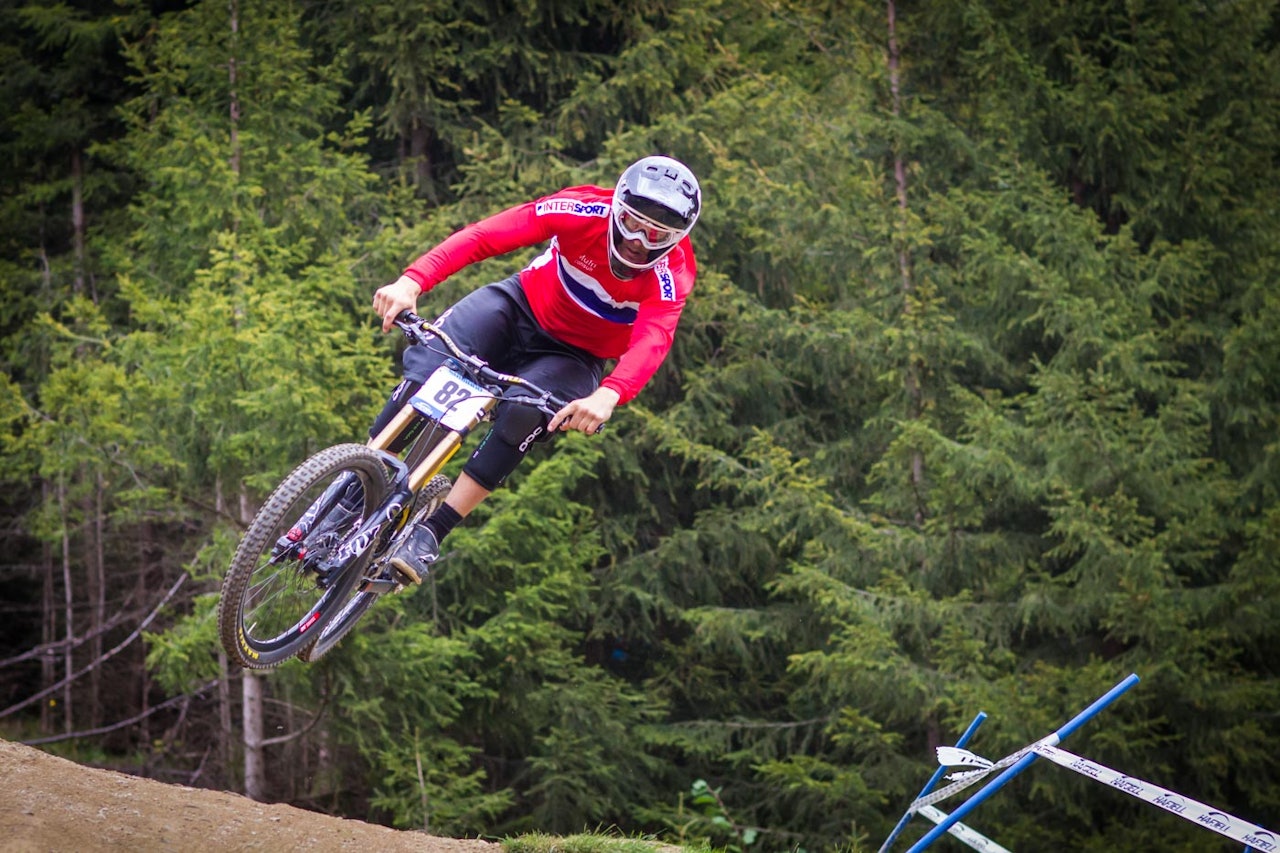 Lars Sandviken, riktignok på Hafjell. Foto: Snorre Veggan Lars Sandviken, riktignok på Hafjell. Foto: Snorre Veggan