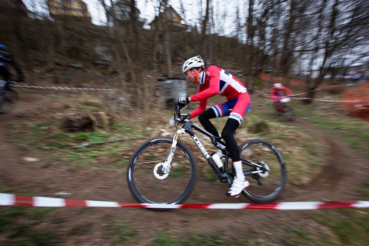 I NORSKE FARGER: Sondre Kristiansen startet sesongen i Horten for to uker siden. Denne helgen jaget han UCI-poeng i Tsjekkia. I NORSKE FARGER: Sondre Kristiansen startet sesongen i Horten for to uker siden. Denne helgen jaget han UCI-poeng i Tsjekkia.