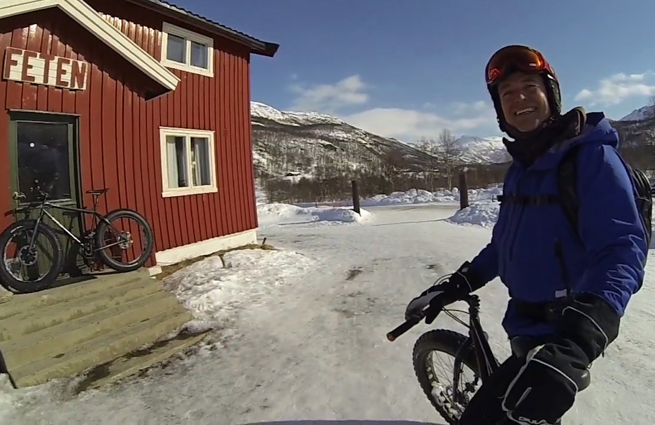 Torstein Heen gliser bredt når målet er nådd. Foto: Are Tallaksrud Torstein Heen gliser bredt når målet er nådd. Foto: Are Tallaksrud