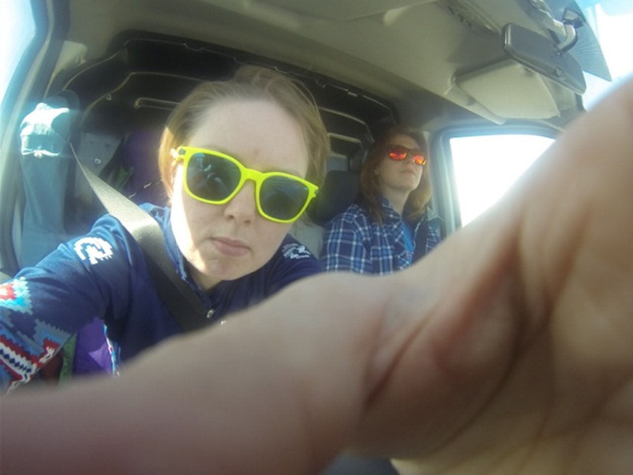 PÅ TUR: Trude Elde og Kaja Marienborg krysset hele Europa på jakten på tørrføre. De fant det til slutt.  PÅ TUR: Trude Elde og Kaja Marienborg krysset hele Europa på jakten på tørrføre. De fant det til slutt.