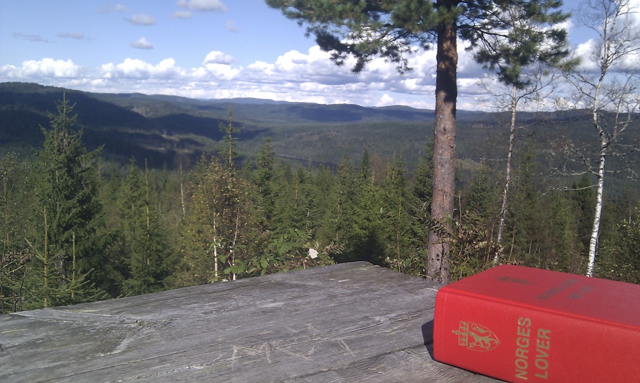 EN SKOG AV LOVER: Når man ferdes i Marka, er det en rekke lover man må forholde seg til. Foto: Marianne Reusch EN SKOG AV LOVER: Når man ferdes i Marka, er det en rekke lover man må forholde seg til. Foto: Marianne Reusch