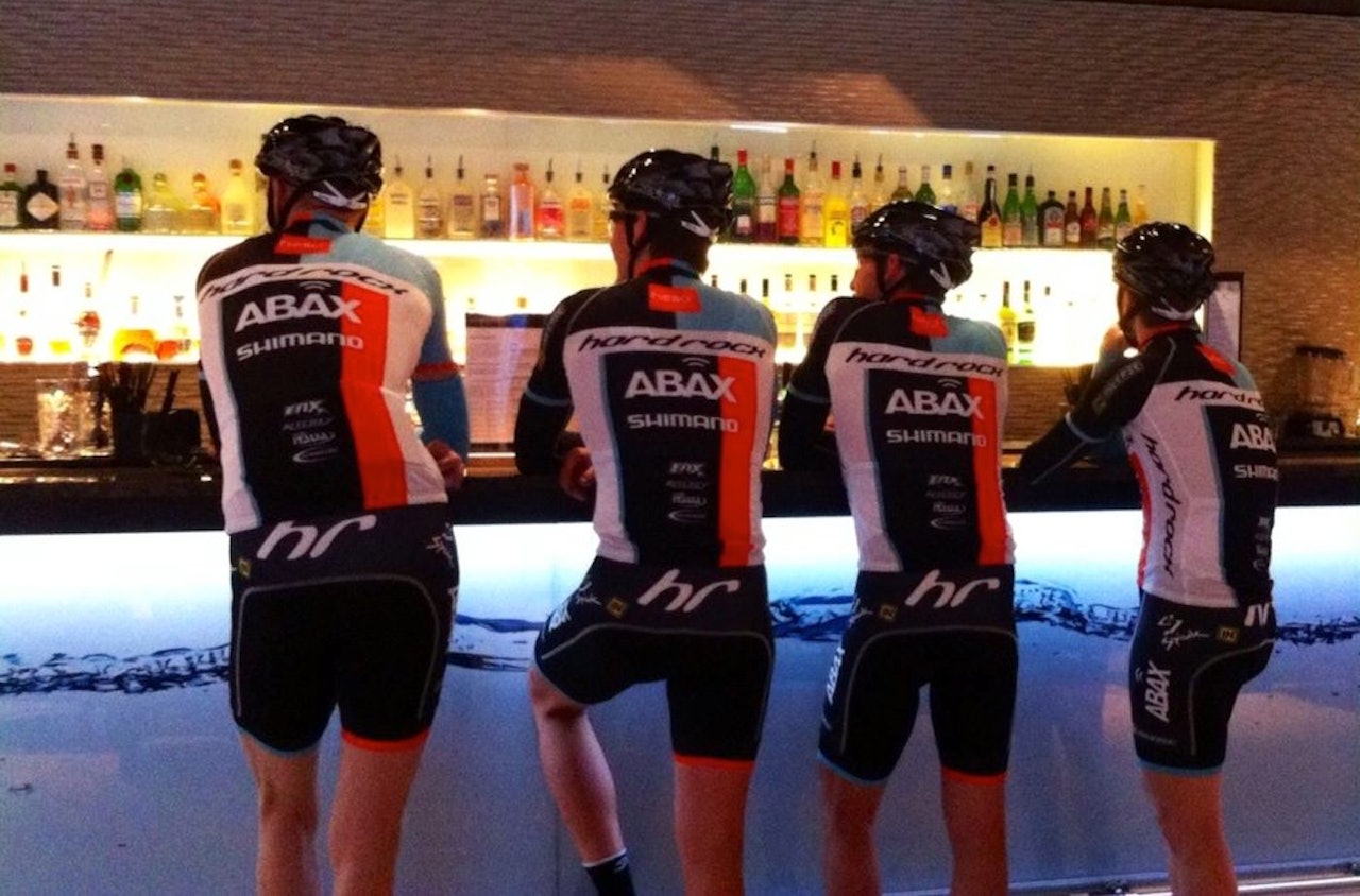 KICKOFF 2015: Team Hardrocx-ABAX sparket i gang sesongen på Farris Bad. Laget er loaded for 2015. Foto: Privat KICKOFF 2015: Team Hardrocx-ABAX sparket i gang sesongen på Farris Bad. Laget er loaded for 2015. Foto: Privat