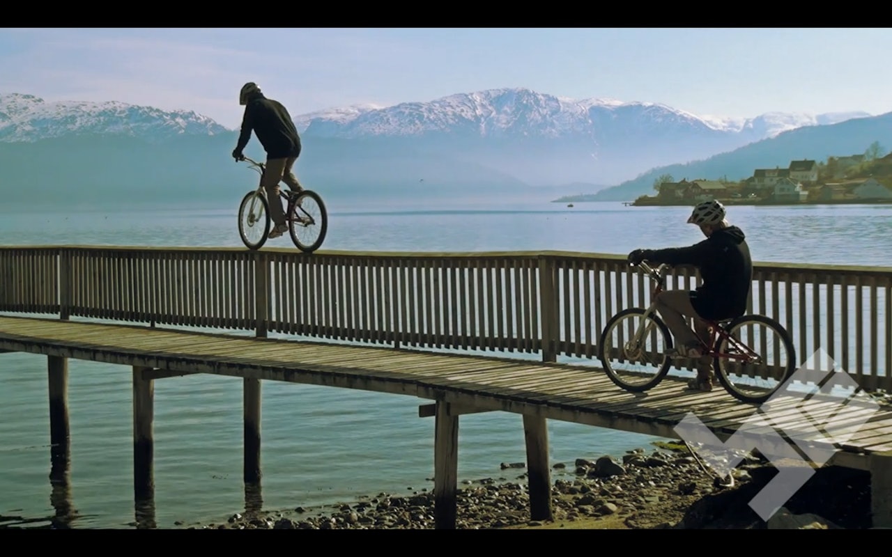 BALANSERT TYPE: Thomas Remvik Aasen kan håndtere sykkelen bedre enn de fleste. BALANSERT TYPE: Thomas Remvik Aasen kan håndtere sykkelen bedre enn de fleste.