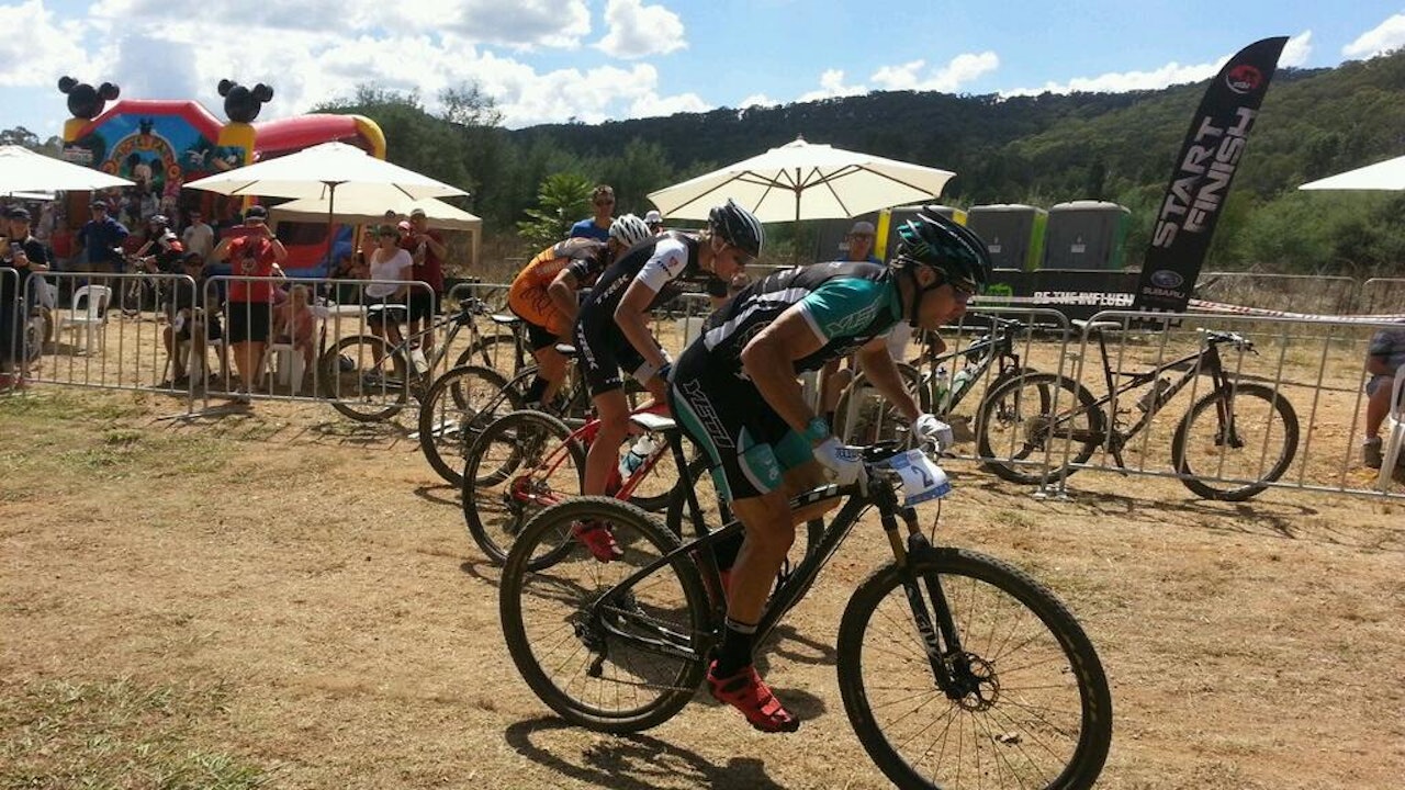 STARTRASK: Jared Graves dominerte alle heatene i de australske mesterskapene i sprint. Foto: CyclingAUSMTB STARTRASK: Jared Graves dominerte alle heatene i de australske mesterskapene i sprint. Foto: CyclingAUSMTB