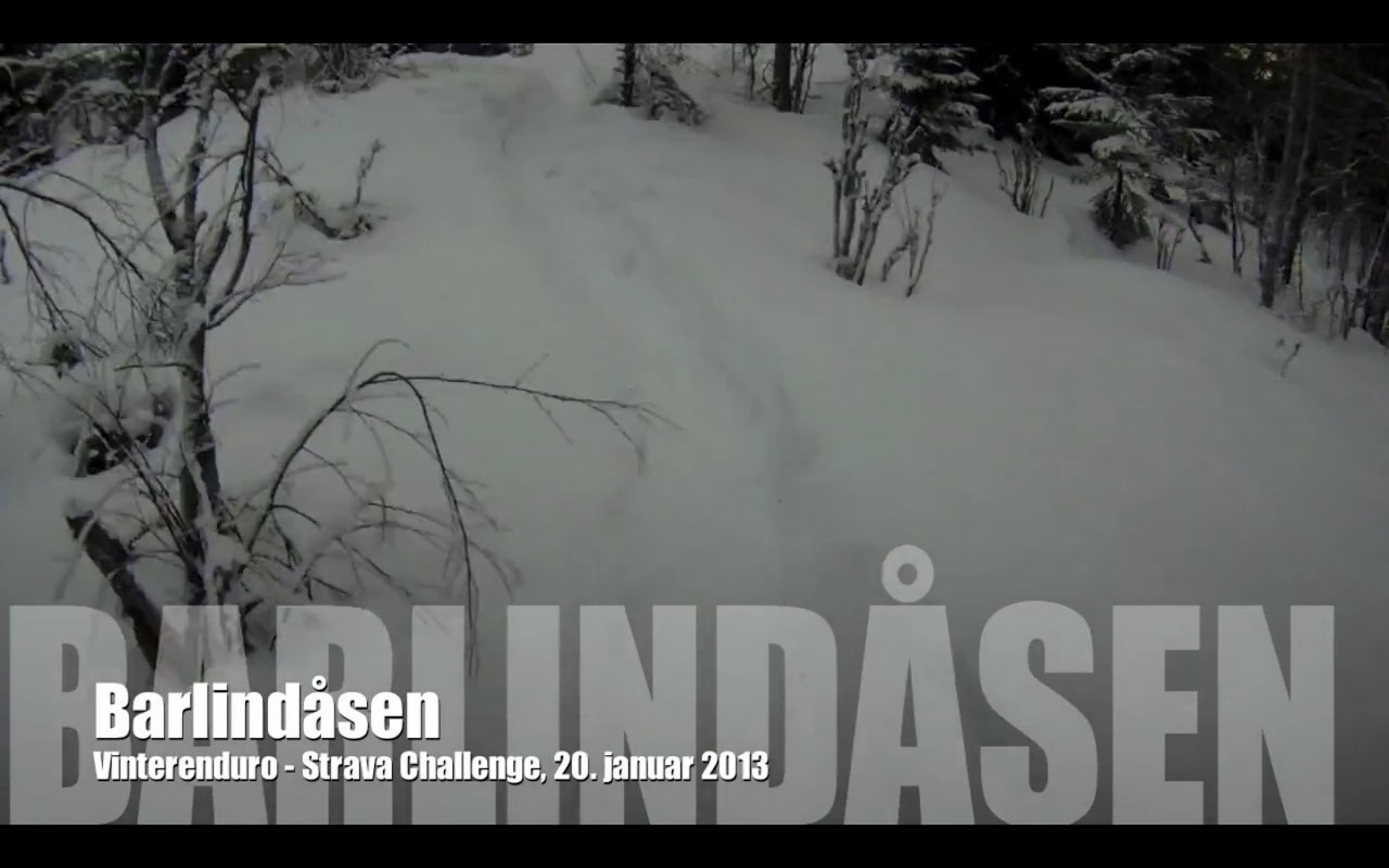 VINTERENDURO: Barlindåsen byr på teknisk vintersykling på sitt morsomste, men også mest krevende. VINTERENDURO: Barlindåsen byr på teknisk vintersykling på sitt morsomste, men også mest krevende.