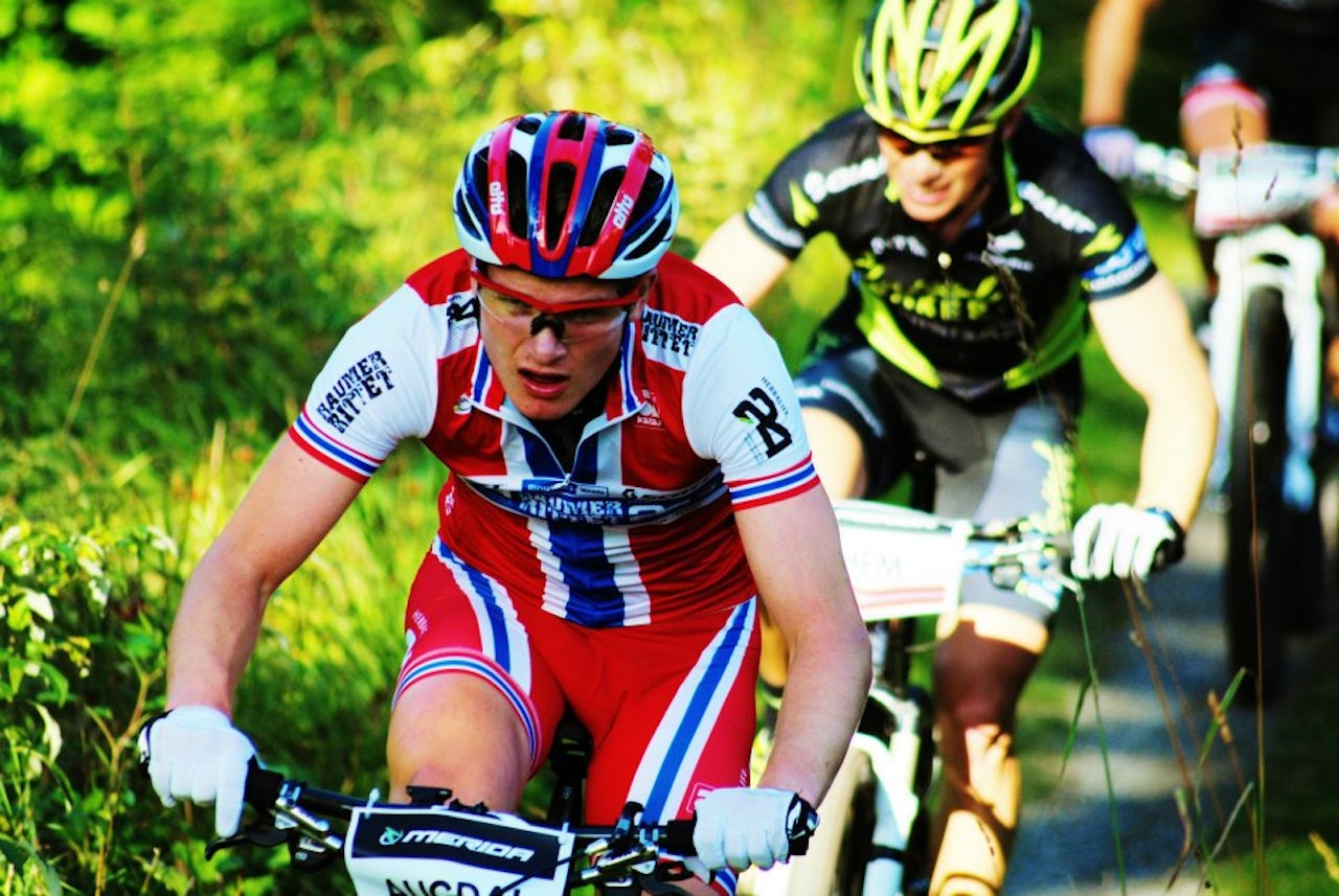 VINNERSKALLE:Eirik mener hans evne til å gå i kjelleren er medfødt og en av hans sterkeste egenskaper. Foto: Team Herbalife 24 Raumerrittet. VINNERSKALLE:Eirik mener hans evne til å gå i kjelleren er medfødt og en av hans sterkeste egenskaper. Foto: Team Herbalife 24 Raumerrittet.