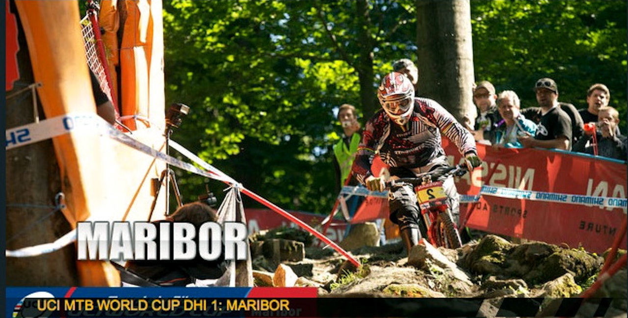 I GANG: Utforsesongen sparkes i gang i en regntung utforløype i Maribor. I GANG: Utforsesongen sparkes i gang i en regntung utforløype i Maribor.