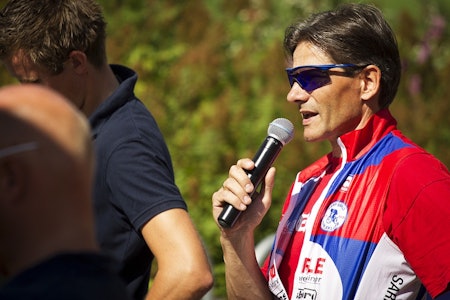 IVRIG: Øystein Lægreid er en ivrig ildsjel som brenner for terrengsykkelsporten, også når det må taes avgjørelser på Tinget. IVRIG: Øystein Lægreid er en ivrig ildsjel som brenner for terrengsykkelsporten, også når det må taes avgjørelser på Tinget.