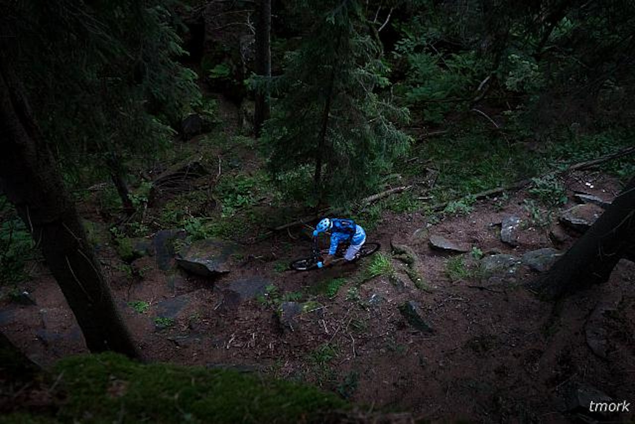 BLUE-COLLAR WORKER: Mørk skog og trang dal, sier fotografen. Vi sier stilfullt og vakkert, og synes ikke mørke, trange steder virker så ille lenger. Foto: Terje Mork BLUE-COLLAR WORKER: Mørk skog og trang dal, sier fotografen. Vi sier stilfullt og vakkert, og synes ikke mørke, trange steder virker så ille lenger. Foto: Terje Mork