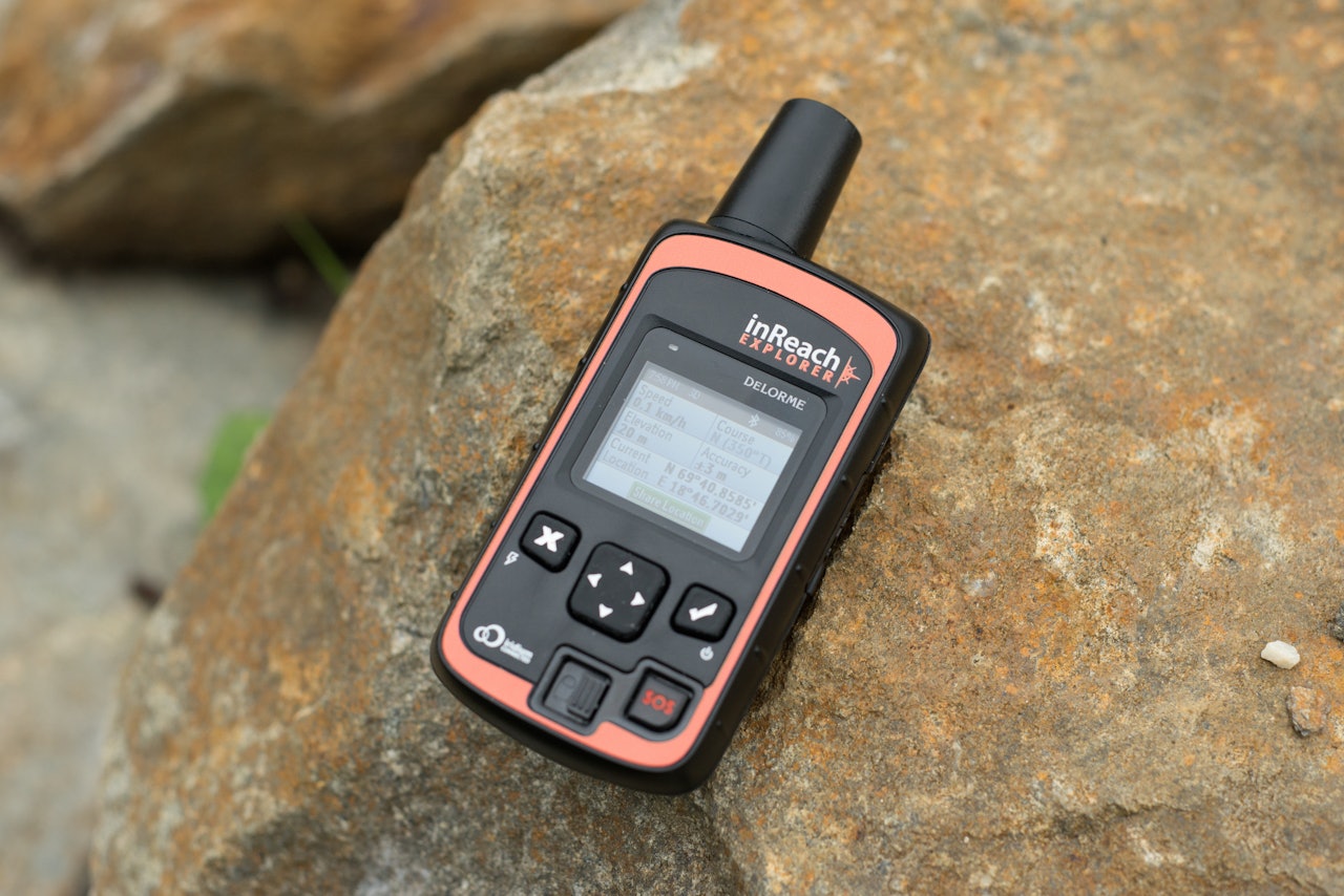 Delorme InReach Explorer har GPS og nødpeilsender for deg som er på soloturer langt unna nærmeste befolkning. Delorme InReach Explorer