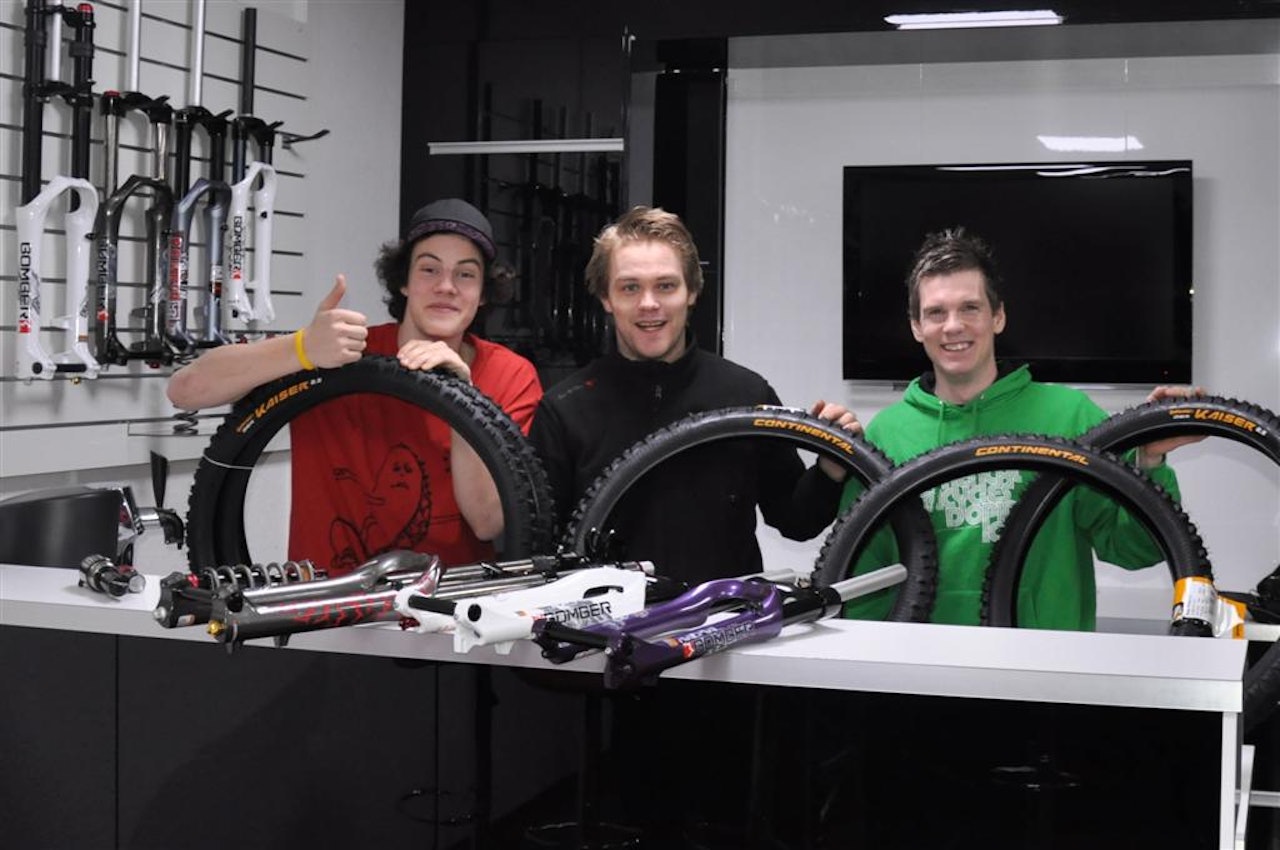 Kristoffer Haugland, Robert Schistad og Espen Johnsen. Kristoffer Haugland, Robert Schistad og Espen Johnsen.