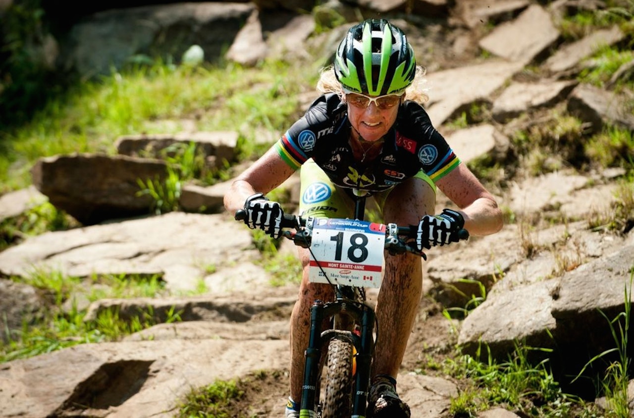 GUFFER PÅ: Gunn Rita Dahle Flesjå tar to nye år med Merida. Foto: Merida GUFFER PÅ: Gunn Rita Dahle Flesjå tar to nye år med Merida. Foto: Merida