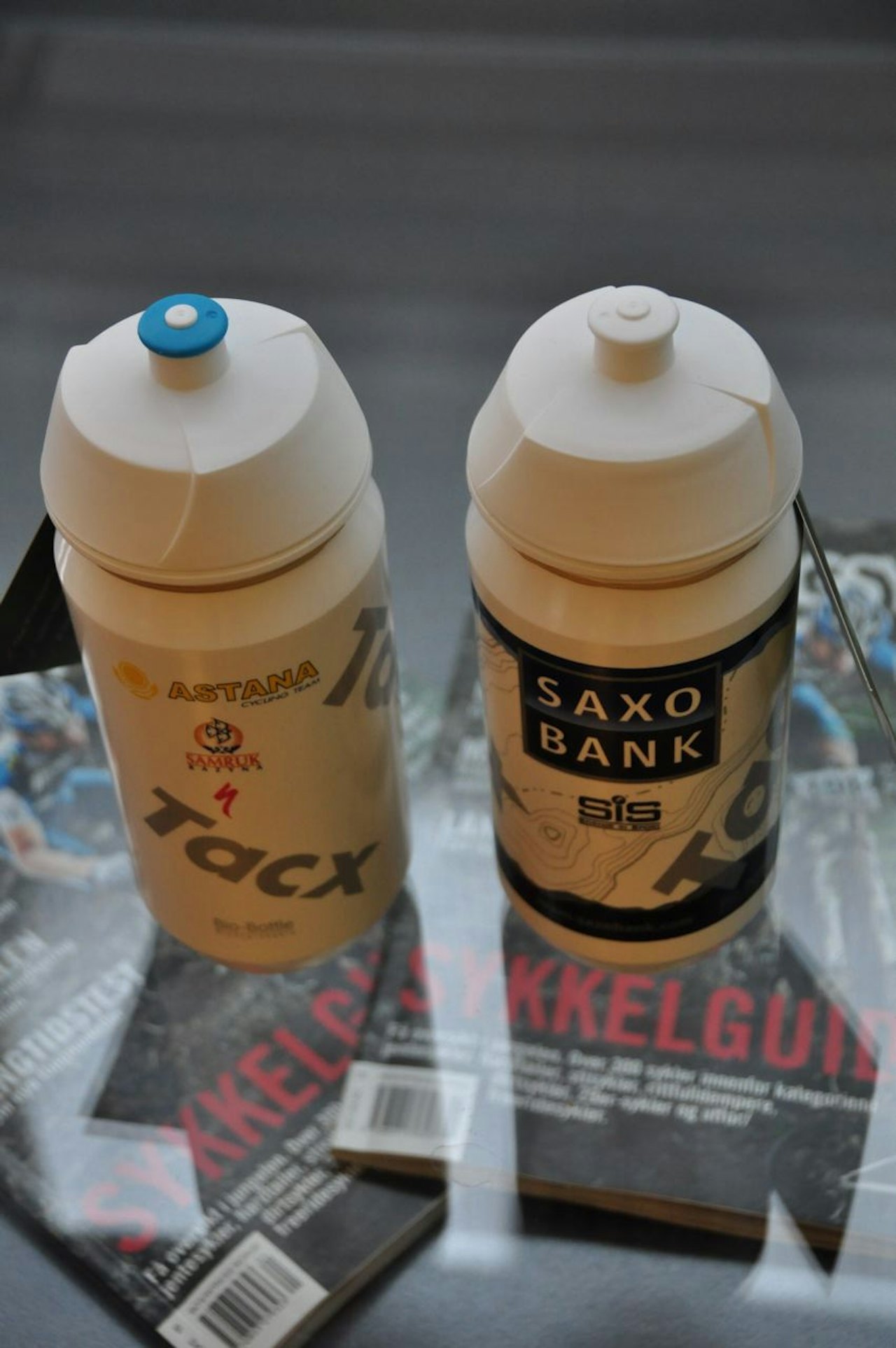 FLASKER SEG: Tacx sine nye flasker er biologisk nedbrytbare. FLASKER SEG: Tacx sine nye flasker er biologisk nedbrytbare.