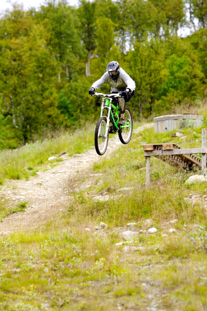 Dronningen av Syko : Susanne Beijer over roadgapet.Foto: Rasmus Werner