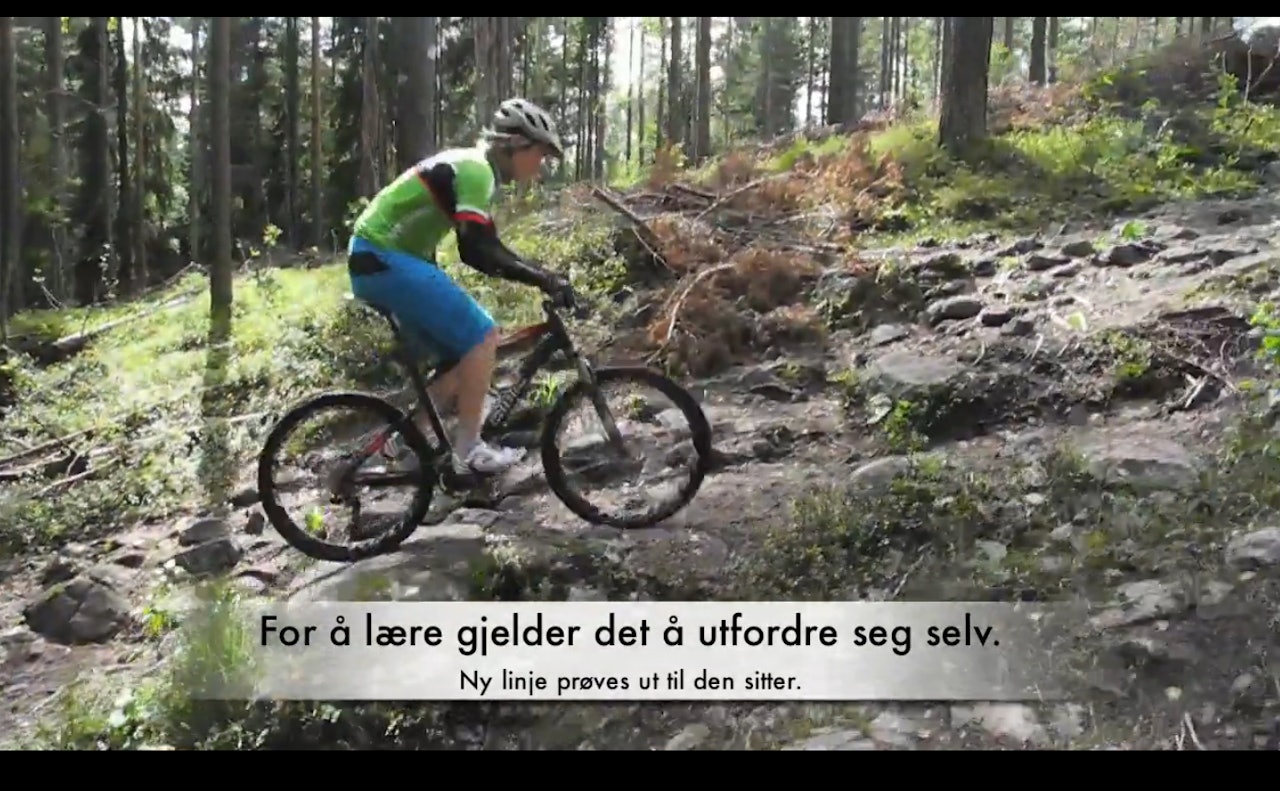 OPP: Tekniske klatringer er moro. OPP: Tekniske klatringer er moro.