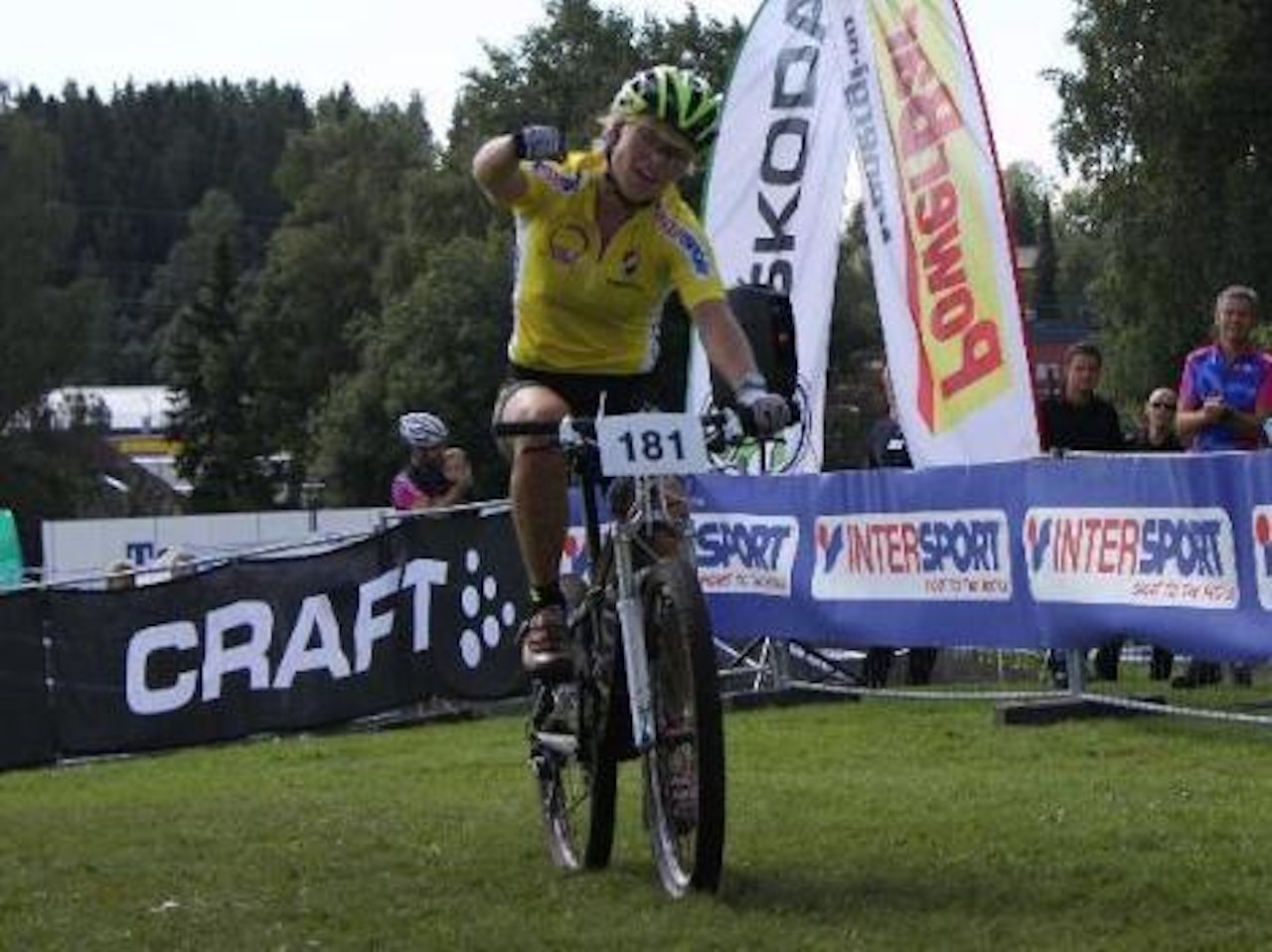 GULT ER BEST: Heidi Sandstø betrygger sammenlagtledelsen i Norgescupen. GULT ER BEST: Heidi Sandstø betrygger sammenlagtledelsen i Norgescupen.