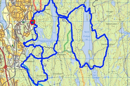 TØFF RUNDE Terrengsykkelrittet går i en variert og morsom runde i Østmarka i Oslo. Runden byr på ca 700 høyemeter på 30 km.