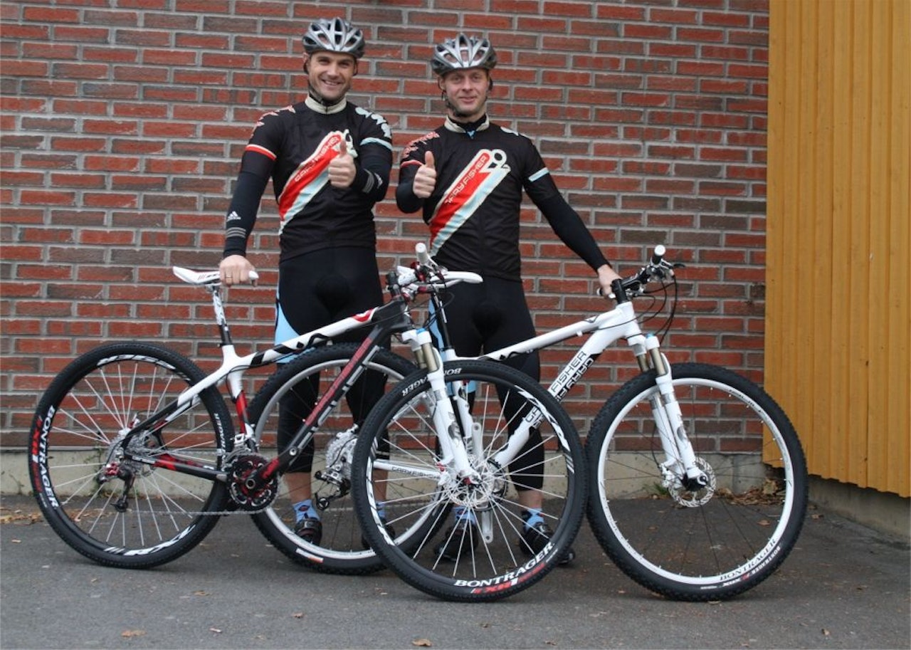 STORE HJUL: Duoen Nordengen/Repshus er de første medlemmene i den norske avdelingen. STORE HJUL: Duoen Nordengen/Repshus er de første medlemmene i den norske avdelingen.