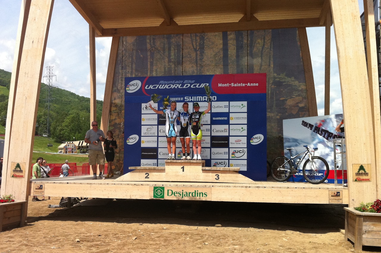 PÅ PALLEN IGJEN: Etter en hard treningsperiode hjemme, uhell og reising, er Sveum igjen tilbake i verdenstoppen. Foto: Ronny Nyhus PÅ PALLEN IGJEN: Etter en hard treningsperiode hjemme, uhell og reising, er Sveum igjen tilbake i verdenstoppen. Foto: Ronny Nyhus