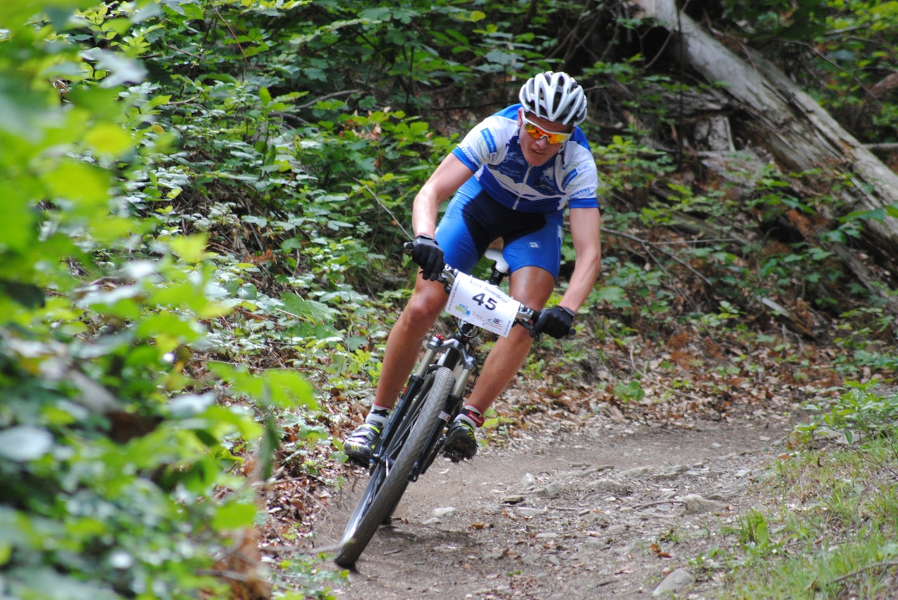 GRRR: Eirik kjørte aggresivt gjennom hele rittet, noe som førte til en ensom reise mot mål. GRRR: Eirik kjørte aggresivt gjennom hele rittet, noe som førte til en ensom reise mot mål.