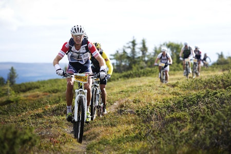 KLASSEVINNER: Ole Kristian Sørland vant menn 40-49 i UltraBirken (foto: Kristoffer H. Kippernes) birken ultrabirken birkebeinerrittet