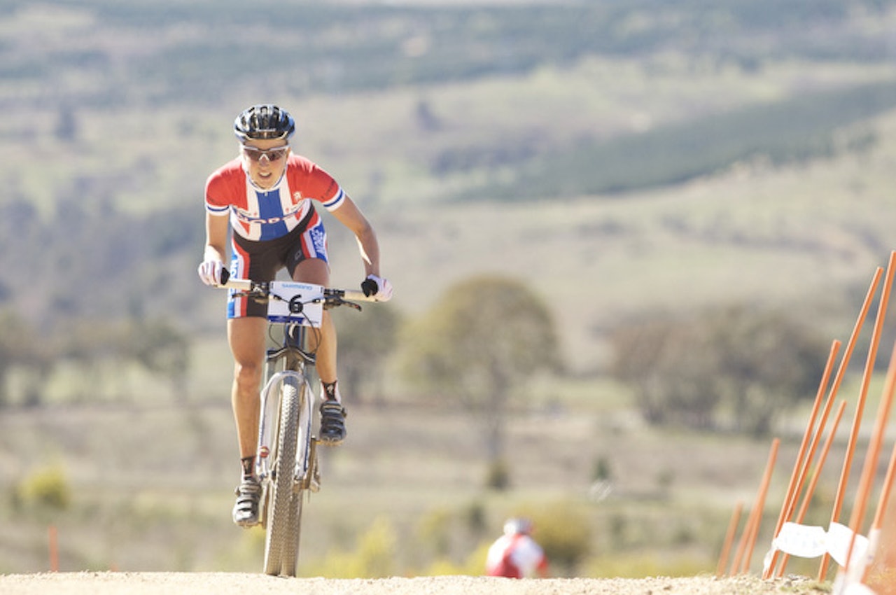 FORSVARER: Lene kommer til å kjøre hardt for å beholde ledelsen. Foto: Gary Perkin FORSVARER: Lene kommer til å kjøre hardt for å beholde ledelsen. Foto: Gary Perkin