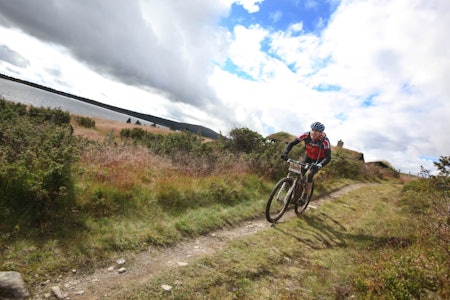 DRØMMEFORHOLD: Alt ligger til rette for at årets Ultrabirken blir en suksess. Flere kilometer sti i terrenget og nydelig værmelding er to stikkord. Foto: Birkebeinerrittet AS. birken ultrabirken birkebeinerrittet