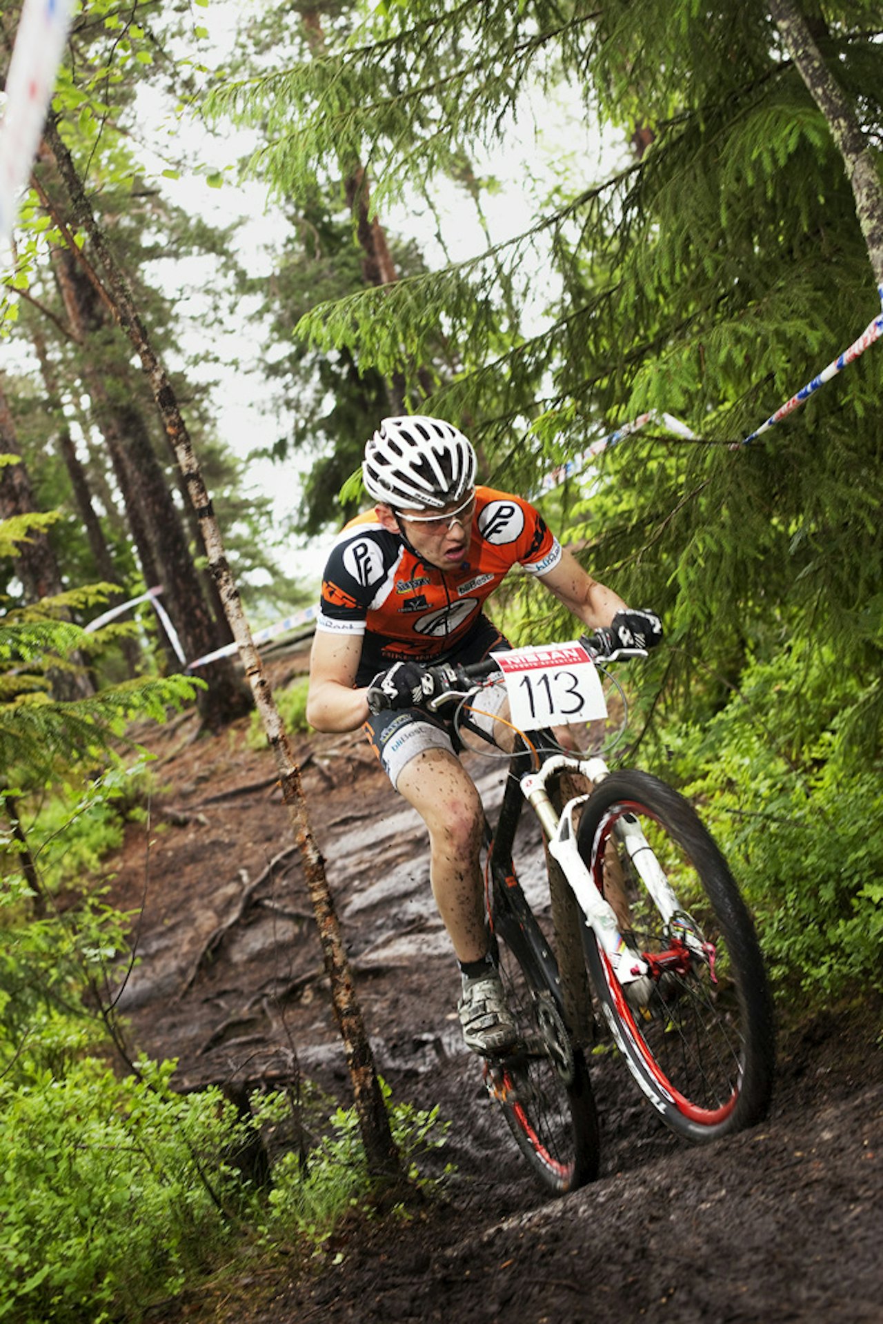 BRA START: Tobias Sæther startet bakerst i feltet, men med imponerende jobbing endte han på 28. plass. BRA START: Tobias Sæther startet bakerst i feltet, men med imponerende jobbing endte han på 28. plass.