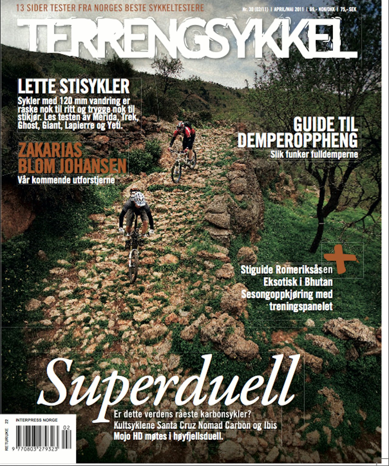 KOM I GANG: Terrengsykkels april/mai-utgave byr på relevant vårstoff for alle terrengsykkelinteresserte. Coverfoto: Kristoffer Kippernes. KOM I GANG: Terrengsykkels april/mai-utgave byr på relevant vårstoff for alle terrengsykkelinteresserte. Coverfoto: Kristoffer Kippernes.