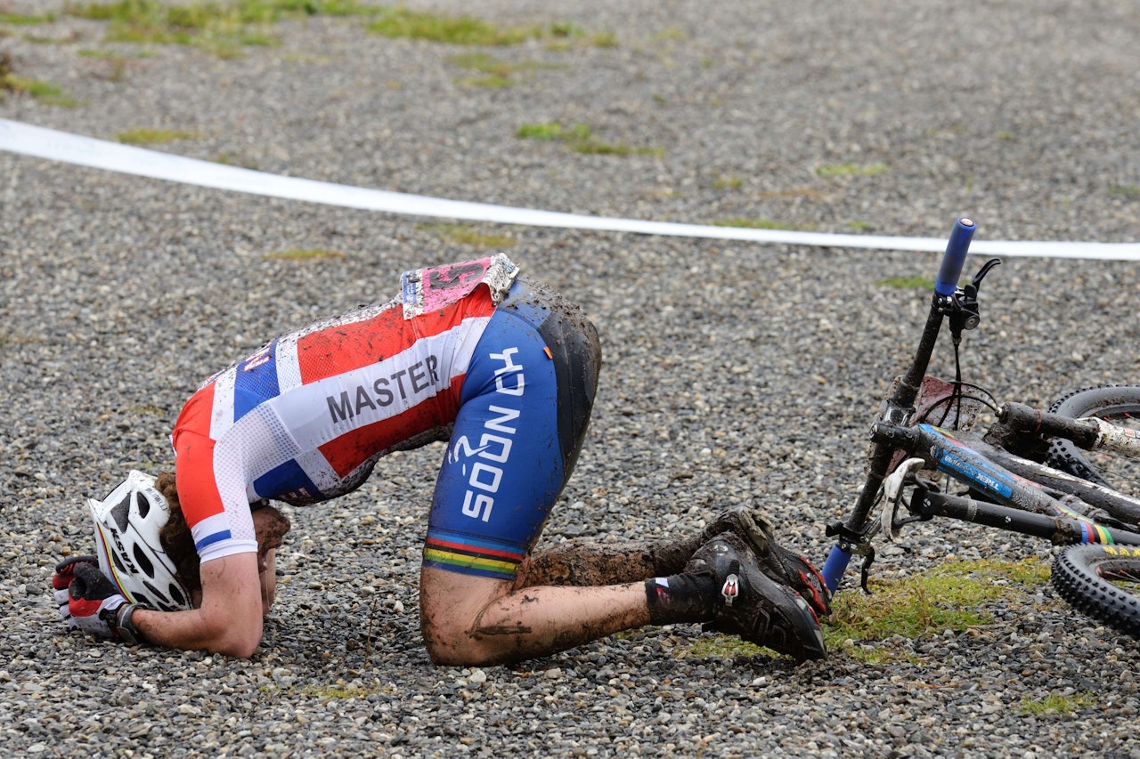 I KJELLEREN: Gjertrud Bø mobiliserte absolutt alt under Masters-VM i rundbane på Lillehammer. Foto: Kent Murdoch I KJELLEREN: Gjertrud Bø mobiliserte absolutt alt under Masters-VM i rundbane på Lillehammer. Foto: Kent Murdoch