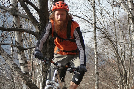 SYKKELANSVARLIG: Aslak Mørstad er sykkelansvarlig på Sport 1 Superstore på Hasle. Han er på Utflukt. birken birkebeinerrittet