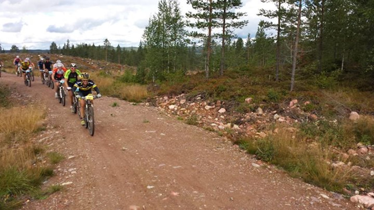 NORSK PALLPLASS: Heidi Rosasen Sandstø sikret norsk pallplass i Sverige da hun ble nummer to i CykelVasan. NORSK PALLPLASS: Heidi Rosasen Sandstø sikret norsk pallplass i Sverige da hun ble nummer to i CykelVasan.