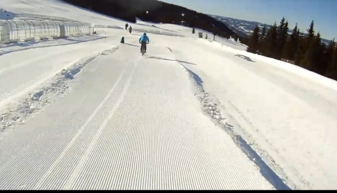 PÅ SNØ: Hafjell inviterer til snøsykling. Tjuvstart utforsesongen. PÅ SNØ: Hafjell inviterer til snøsykling. Tjuvstart utforsesongen.