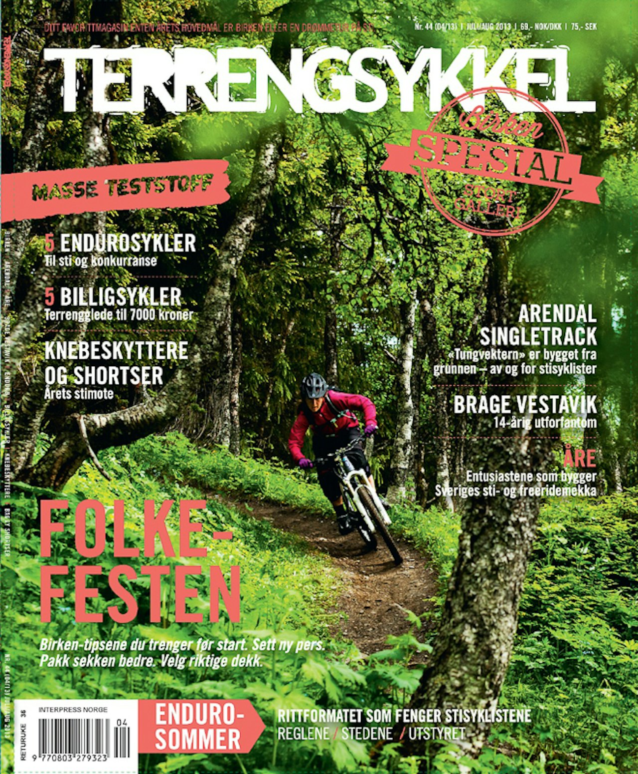 FORSIDEN: Terrengsykkel 44s forside er prydet av den kanadiske freeride-stjernen Darcy Turenne. Foto: Mattias Fredriksson FORSIDEN: Terrengsykkel 44s forside er prydet av den kanadiske freeride-stjernen Darcy Turenne. Foto: Mattias Fredriksson