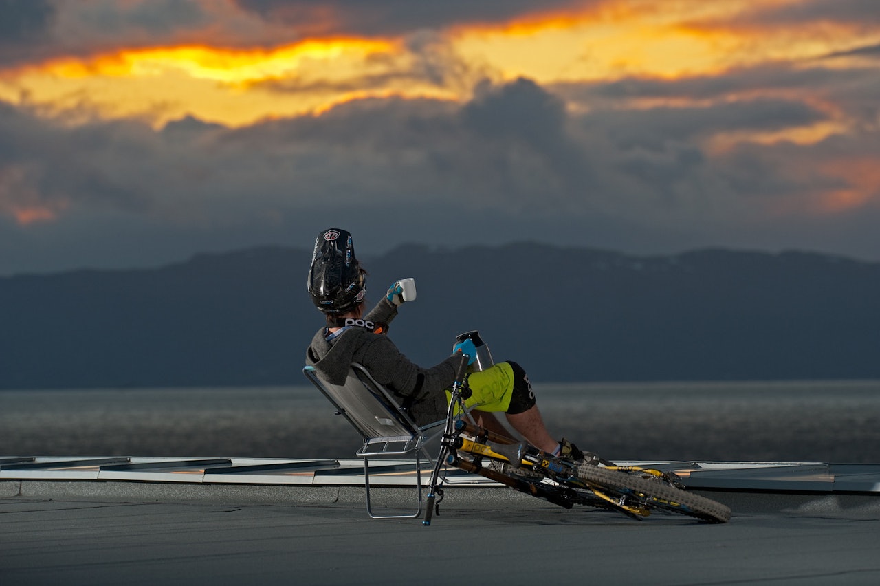 KAFFE: En tår etter turen. Foto: Ventle KAFFE: En tår etter turen. Foto: Ventle