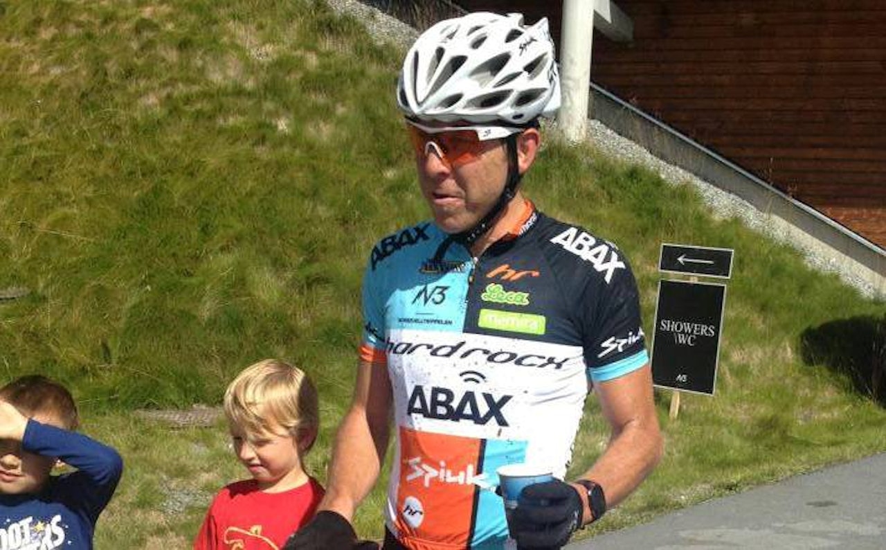 UTEN KONTRAKT: Greg Saw står enn så lenge uten kontrakt for sesongen 2014. Seieren i N3-Norefjellrittet kom som bestilt. Foto: Privat. UTEN KONTRAKT: Greg Saw står enn så lenge uten kontrakt for sesongen 2014. Seieren i N3-Norefjellrittet kom som bestilt. Foto: Privat.