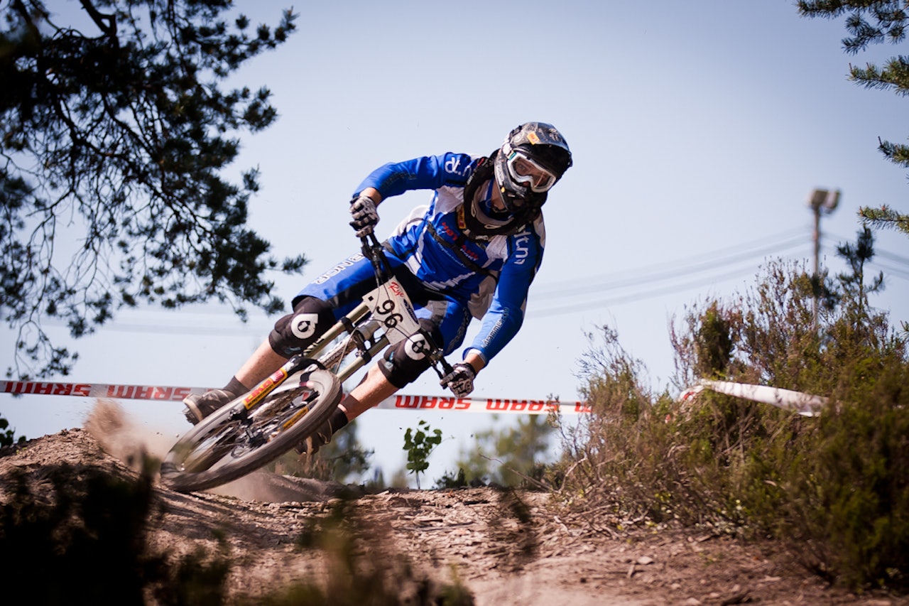 SUPERDEBUT: Lars Sandviken fra Drammen tok steget rett inn i verdenseliten på første forsøk. Foto: Svenn Fjeldheim. SUPERDEBUT: Lars Sandviken fra Drammen tok steget rett inn i verdenseliten på første forsøk. Foto: Svenn Fjeldheim.