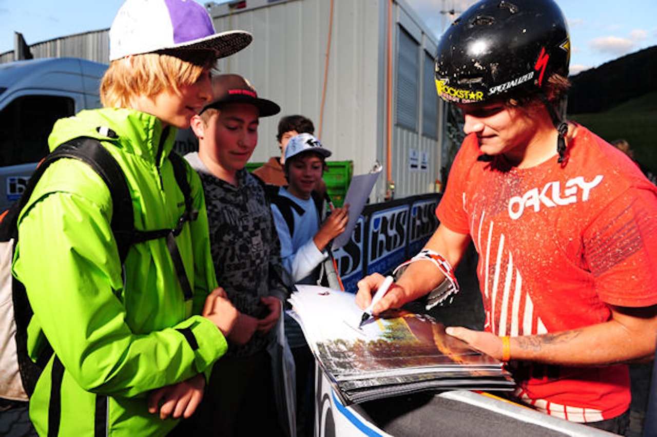 I GANG: Trond Hansen er klar for slopestyle, her fra 26 trix tidligere i sommer. Foto: Mattias Fredriksson I GANG: Trond Hansen er klar for slopestyle, her fra 26 trix tidligere i sommer. Foto: Mattias Fredriksson