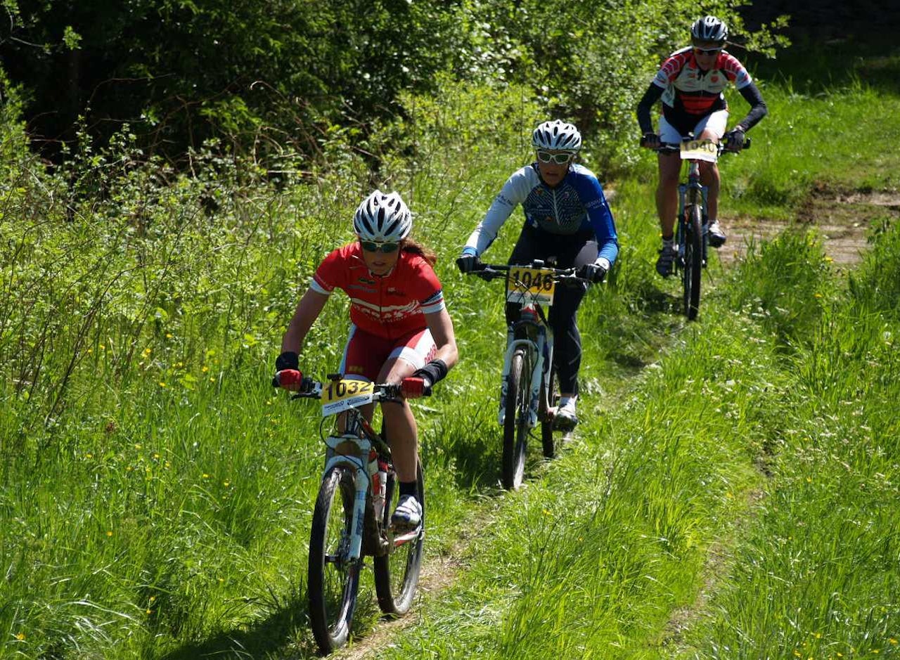 VINNEREN: Maj Mork Johansen stakk tidlig i tet og vant rittet i ensom majestet. VINNEREN: Maj Mork Johansen stakk tidlig i tet og vant rittet i ensom majestet.