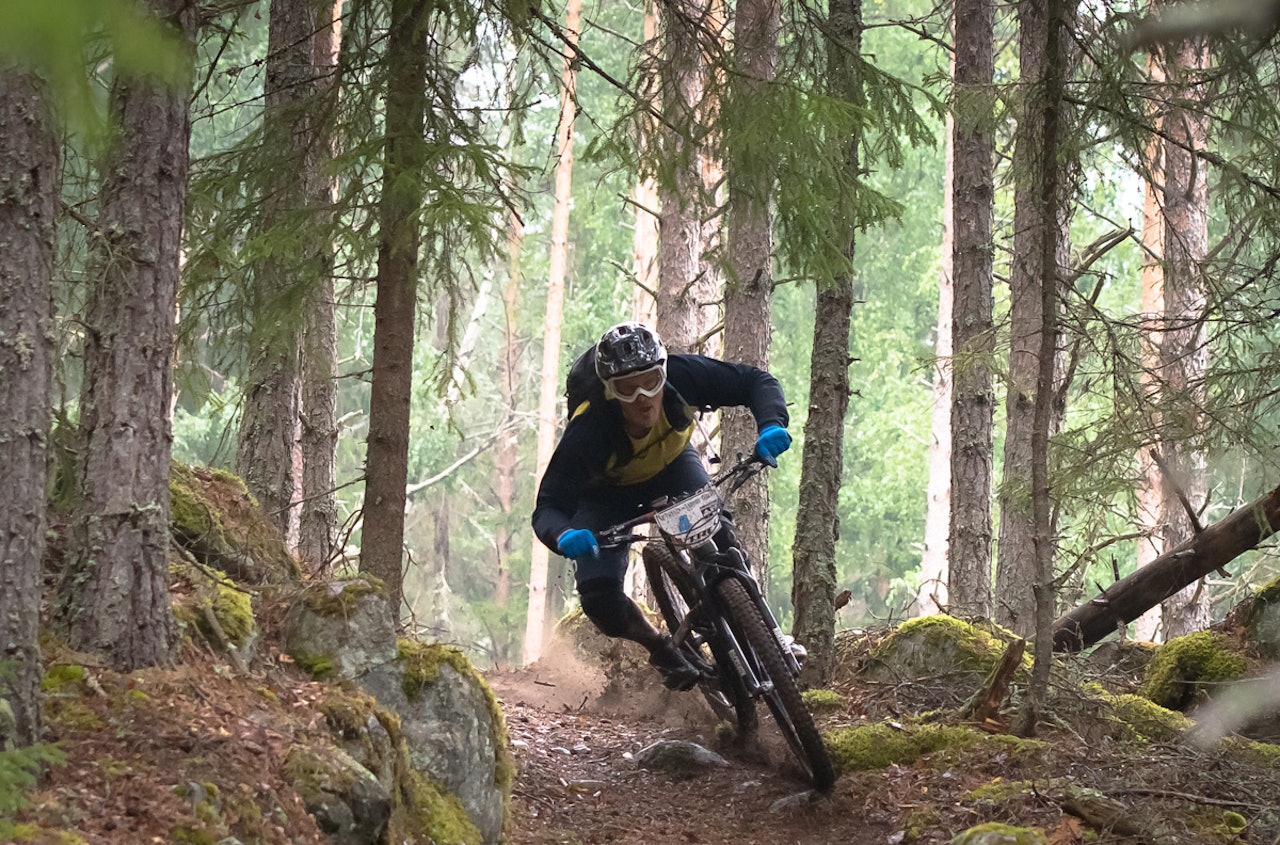 RASK FAMILIEFAR: Jostein Hole mener enduro gir god value for money i tidsbanken, og levde opp til utsagnet med seier i helgens konkurranse i Nesbyen. RASK FAMILIEFAR: Jostein Hole mener enduro gir god value for money i tidsbanken, og levde opp til utsagnet med seier i helgens konkurranse i Nesbyen.