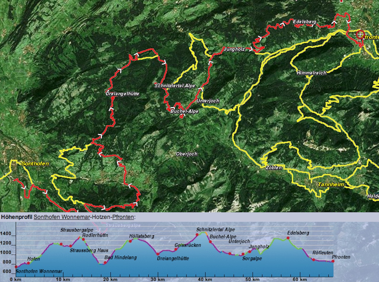 RUTA KLAR: Mye tyder på at dette blir første etappe i årets TransGermany. RUTA KLAR: Mye tyder på at dette blir første etappe i årets TransGermany.