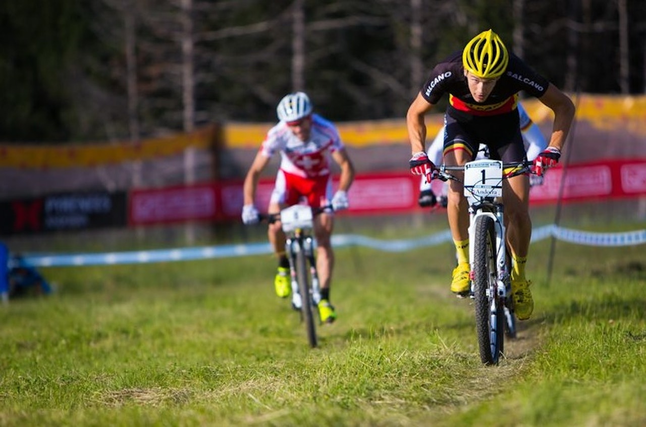 SEIRET: Belgieren Fabrice Mels tok sin første verdenscupseier i sprint i Vallnord i Andorra. Foto: Vallnordworldcup.com SEIRET: Belgieren Fabrice Mels tok sin første verdenscupseier i sprint i Vallnord i Andorra. Foto: Vallnordworldcup.com