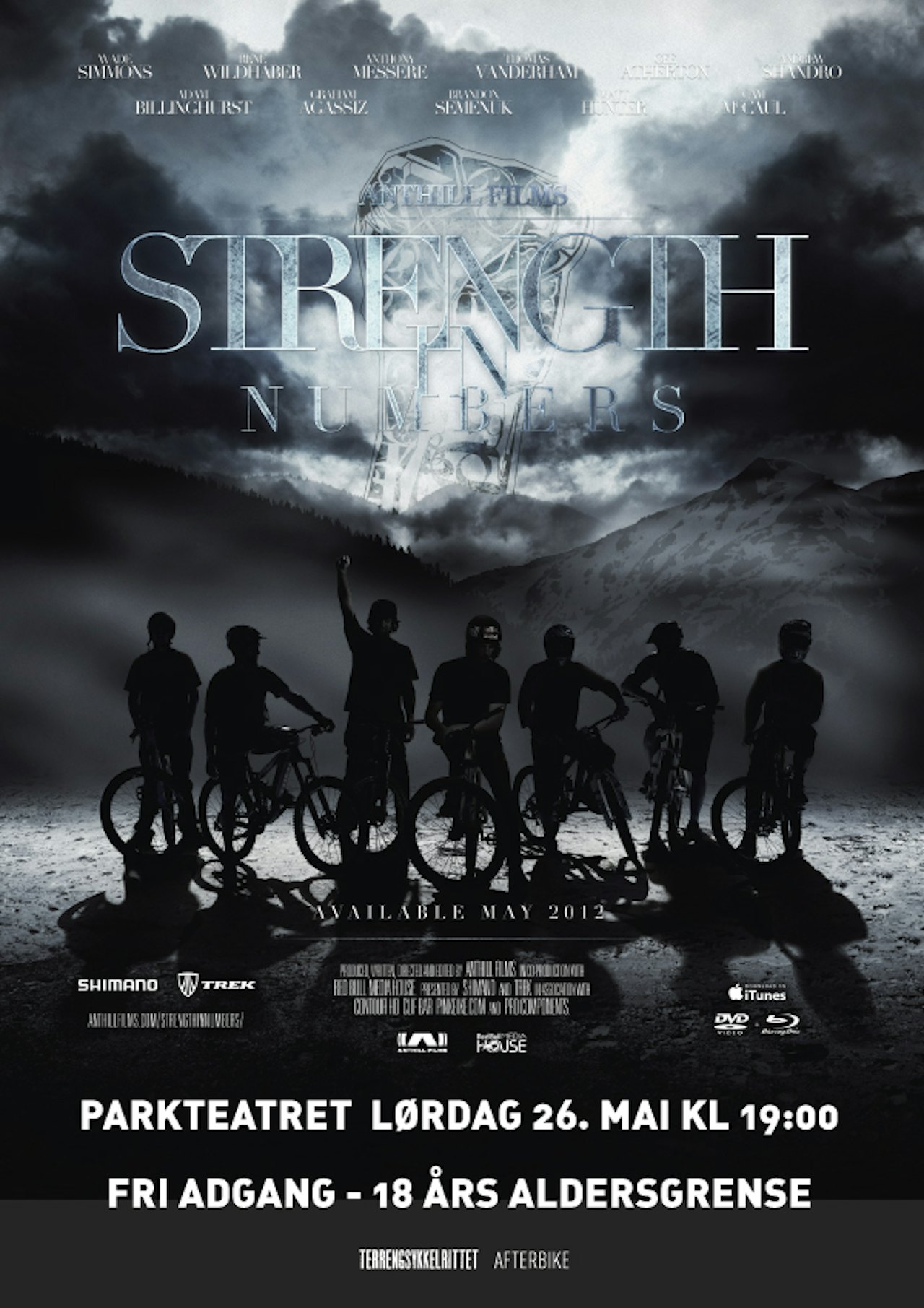 PREMIERE: Storfilmen Strength in Number vises i full HD på Terrengsykkelrittets Afterbike 26. mai. PREMIERE: Storfilmen Strength in Number vises i full HD på Terrengsykkelrittets Afterbike 26. mai.