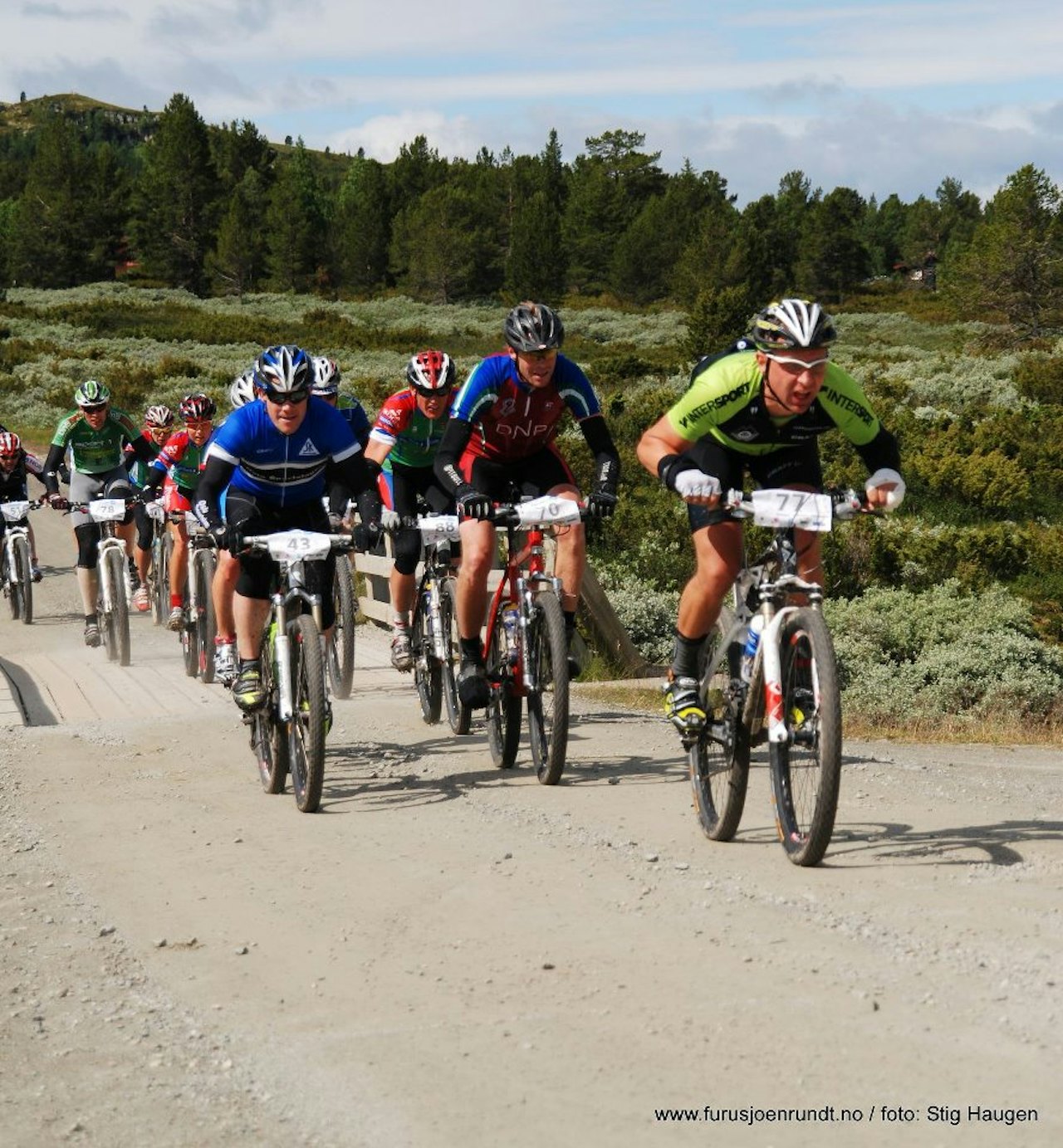 DRØMMEFORHOLD: De lokale i Kvam kan fortelle om eventyrlige forhold i løypen et par dager før det hele braker løs. Foto: Furusjøen rundt DRØMMEFORHOLD: De lokale i Kvam kan fortelle om eventyrlige forhold i løypen et par dager før det hele braker løs. Foto: Furusjøen rundt